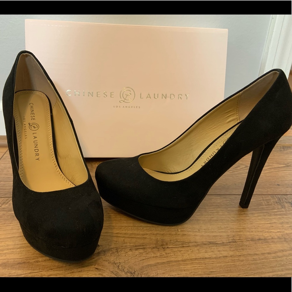 Chinese Laundry Velvet Heels